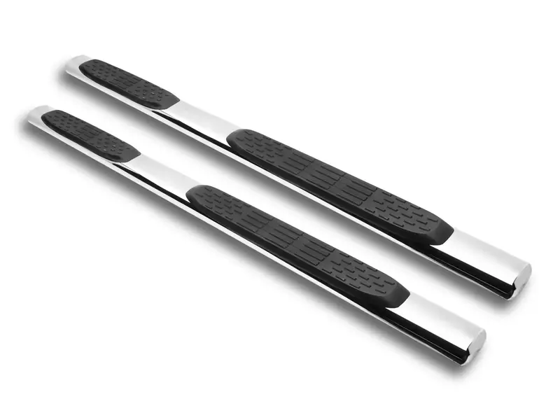 Armordillo Usa 7152052 4-Inch Black Side Step Bars – Heavy-Duty Steel Construction 1