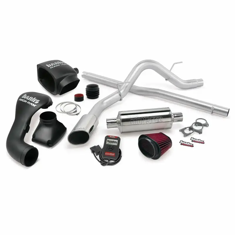 Banks Power 48483 Complete Performance Package: Exhaust, Cold Air Intake & Tuning Chip 1