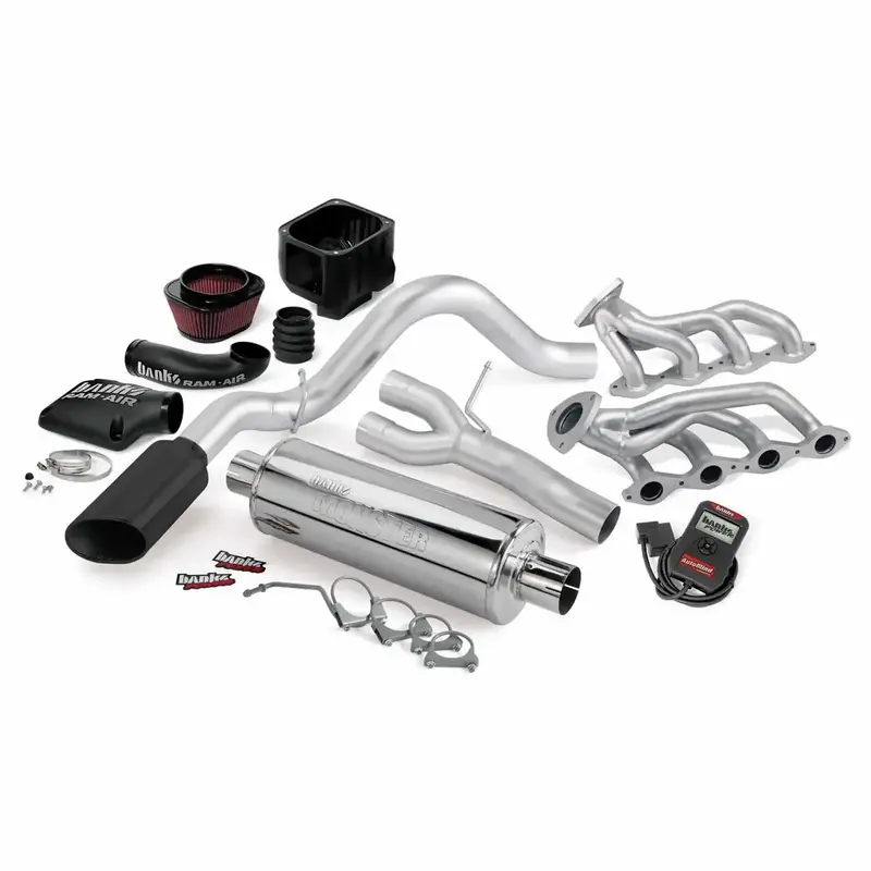 Banks Power Exhaust, Intake & Tuner Combo – Complete Performance Upgrade Package 1