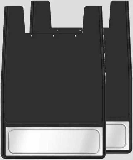 Cloud-Rider 18-4090R Fusion Mud Flaps – Heavy-Duty Rear Set For 1999–2016 Full-Size & Dualie Trucks 1