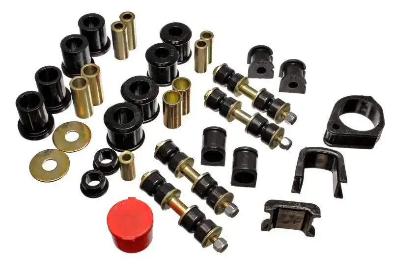 Energy Suspension Hyper-Flex Bushing Kit – Black Polyurethane Replacement Set For 97–01 Ford Escort & Zx2 1