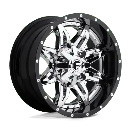 Fuel Off-Road D266 20X10 Chrome-Plated Aluminum Wheel – 8X6.5 Bolt Pattern, -19Mm Offset 1