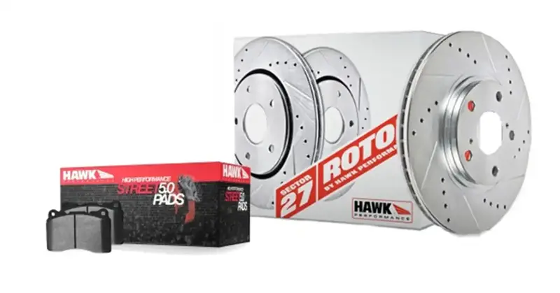 Hawk Performance Sector 27 Brake Kit – High-Performance Front & Rear Braking System 1