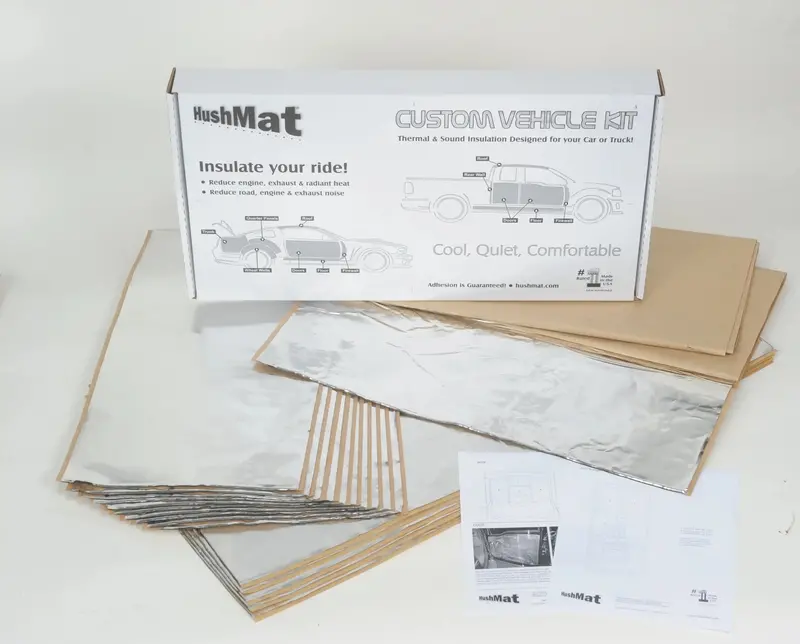 Hushmat Complete Custom Vehicle Insulation Kit – Full-Car Sound And Thermal Barrier 1