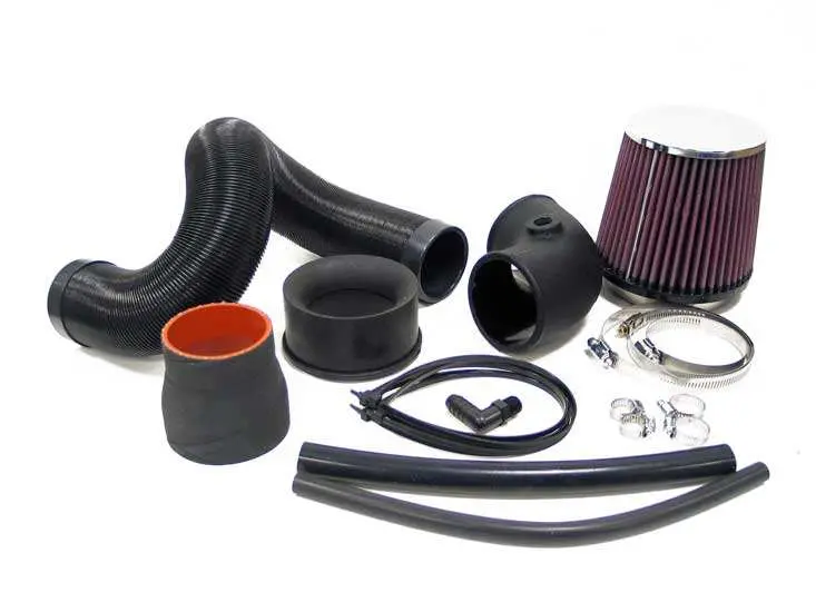 K&N 57-0103-3 High-Flow Cold Air Intake System – Performance Upgrade For Select Vehicles 1