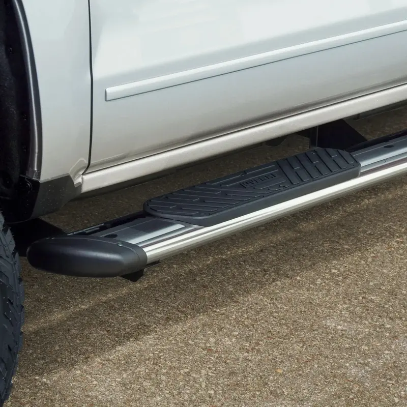 Luverne Regal 7 Stainless Steel Nerf Bars – Polished Oval Design, Ford Super Duty Fitment 1