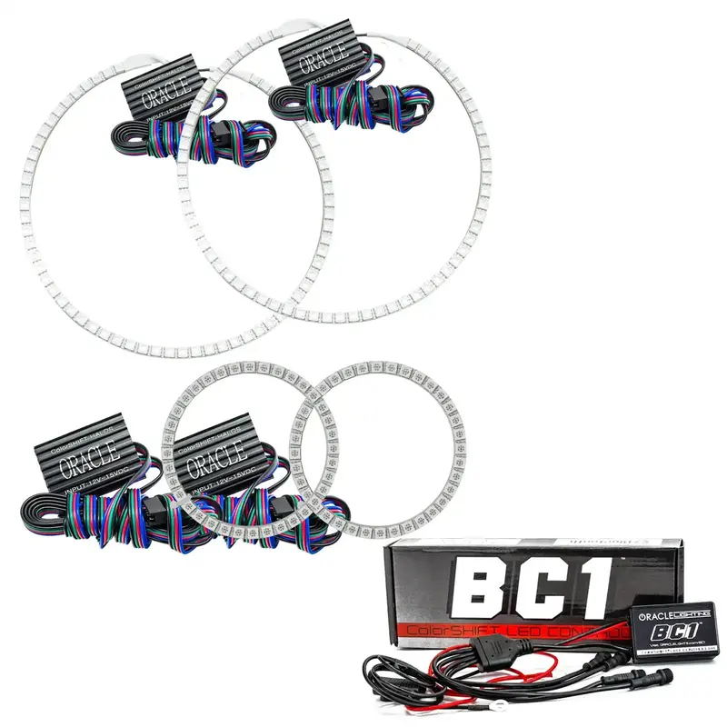 Oracle Lighting Colorshift Halo Kit Bc1 – Rgb Led Ring System For Custom Accent Lighting 1
