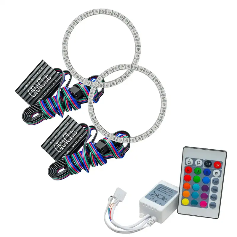 Oracle Lighting Colorshift Halo Ring Kit – Simplified Installation, No Turn Signal Integration 1