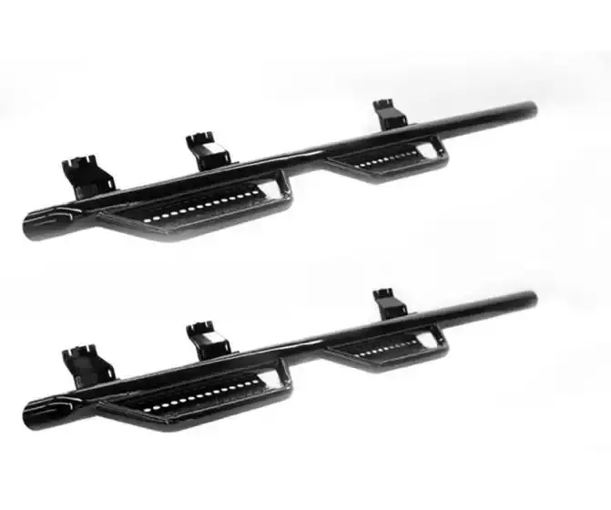 Ranch Hand Rsf171C1B41 Nerf Bars – 3" Round Bent Design With Four Drop-Down Steps 1