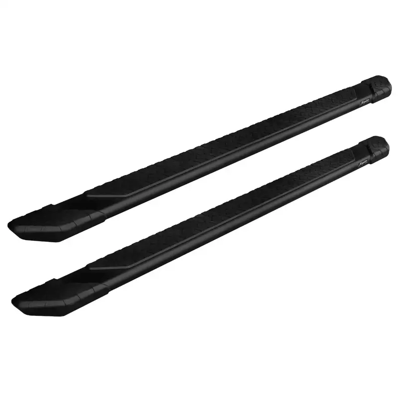 Raptor Series 1902-0073Bt 5-Inch Tread Step Running Boards – Textured Black Aluminum 1
