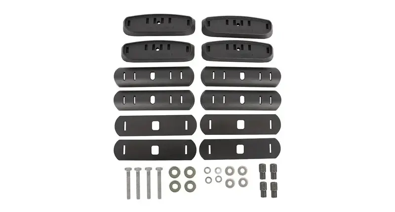 Rhino-Rack Jb1630 Vortex Rcl Black Roof Rack – Two-Bar Low-Profile System 1