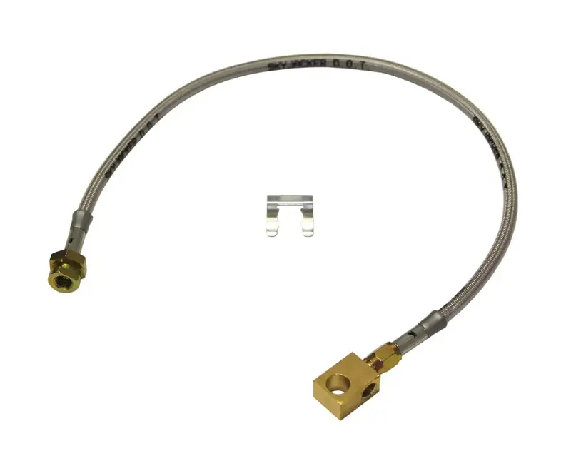 Skyjacker Rbl44 Rear Brake Line Kit – Extended Stainless Braided Lines For 1984–2001 Cherokee (3–6 Inch Lift) 1