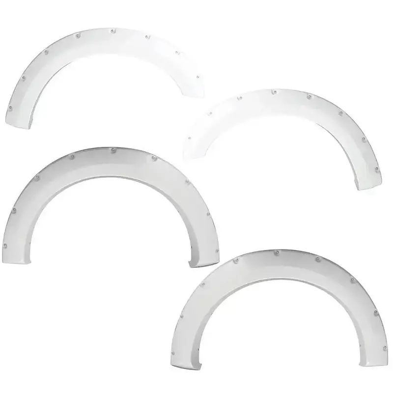Smittybilt M1 Oxford White Fender Flares (Part #17396-Z1) For Ford F250/F350 Super Duty 1