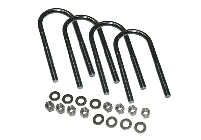 Superlift 10304 U-Bolt Kit (1/2" × 3-1/4") With Hardware – 4-Pack 1