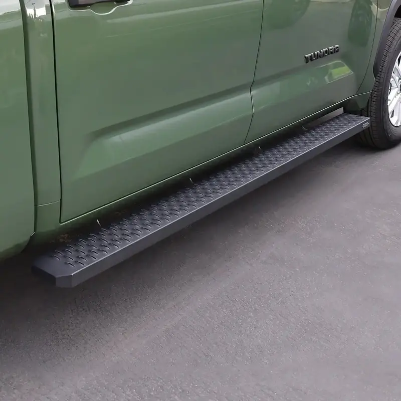 Westin Grate Steps Running Boards – Textured Black, 90-Inch Length, Crew Cab Fit (Mounting Kit Sold Separately) 1